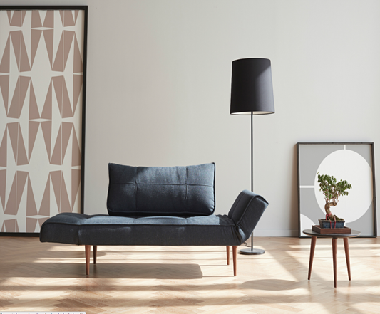 navy sofa bed