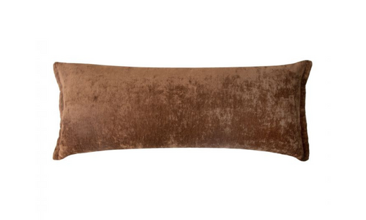 Velvet Cushion - Brown 40x100