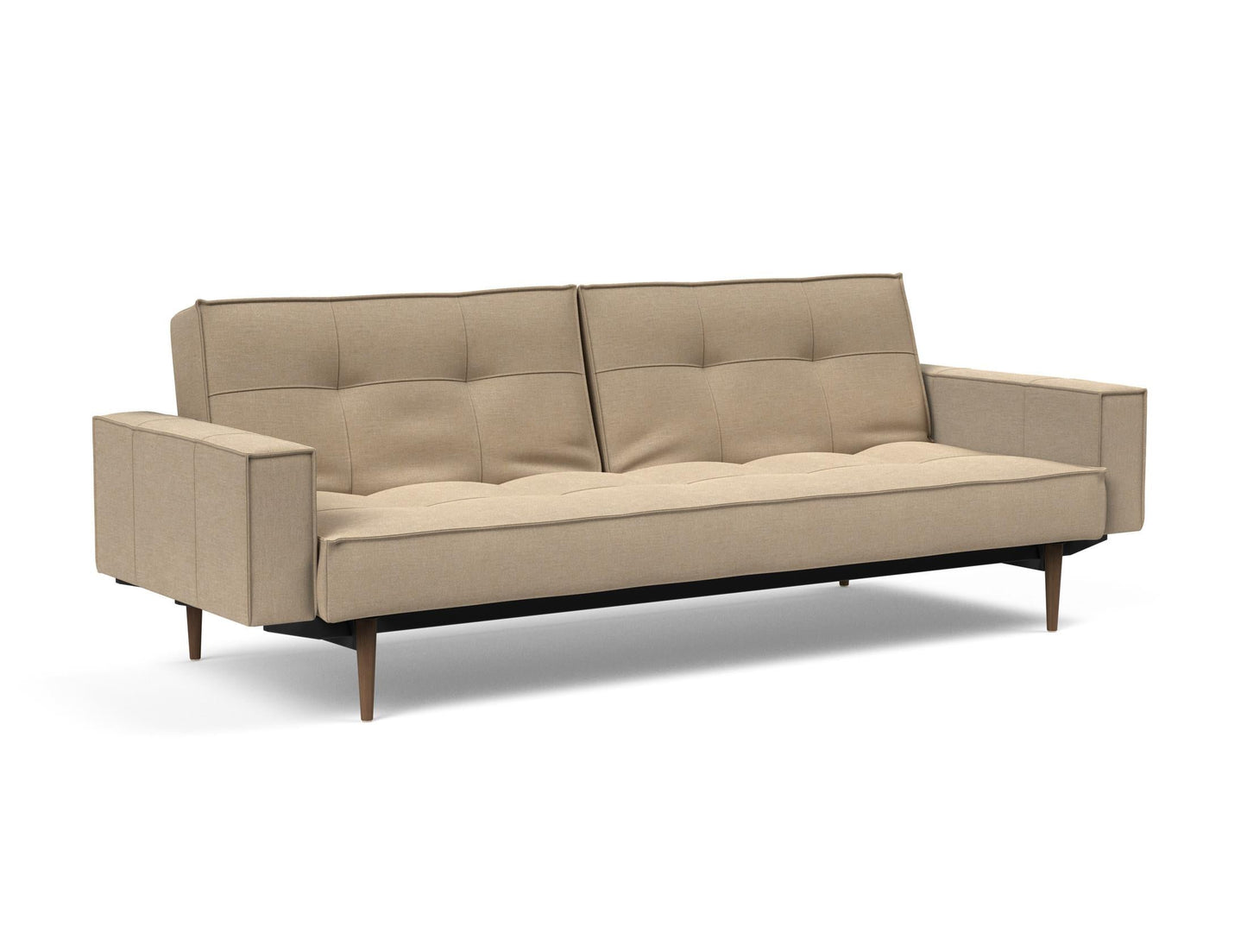 Splitback Fabric Arm