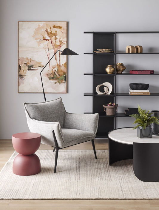 Bennett Side Table - Burgundy