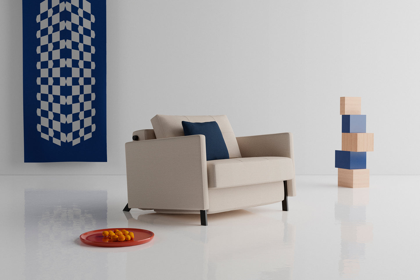 Cubed 90 Fabric Arm