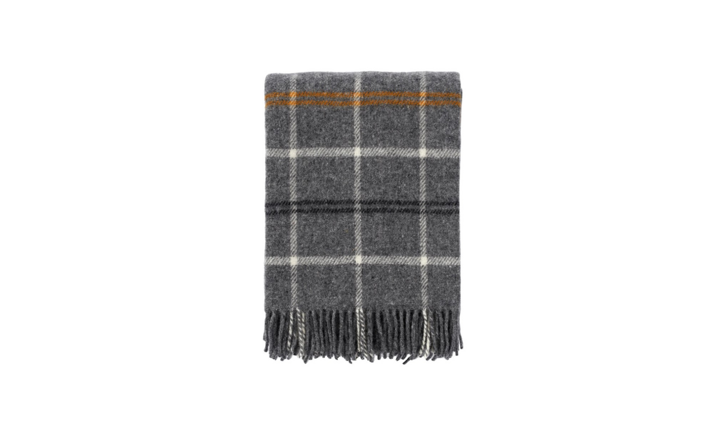 Tartan Blanket - Dark Grey image 0