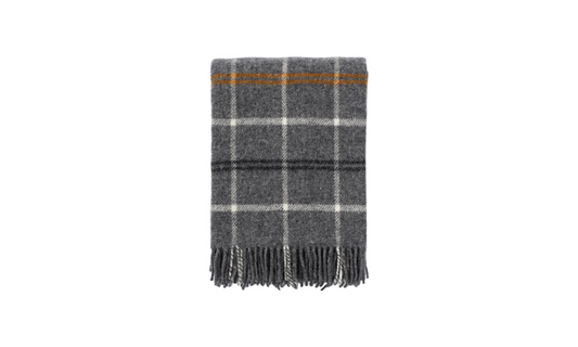 Tartan Blanket - Dark Grey image 0