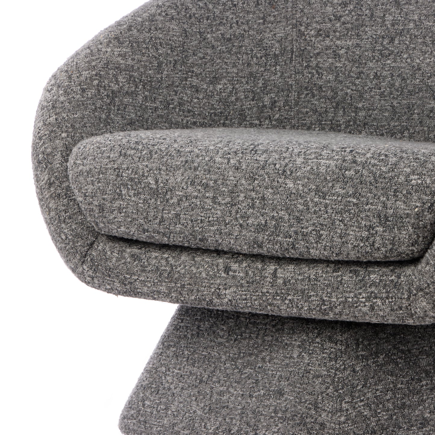 Lucca Swivel Chair - Grey