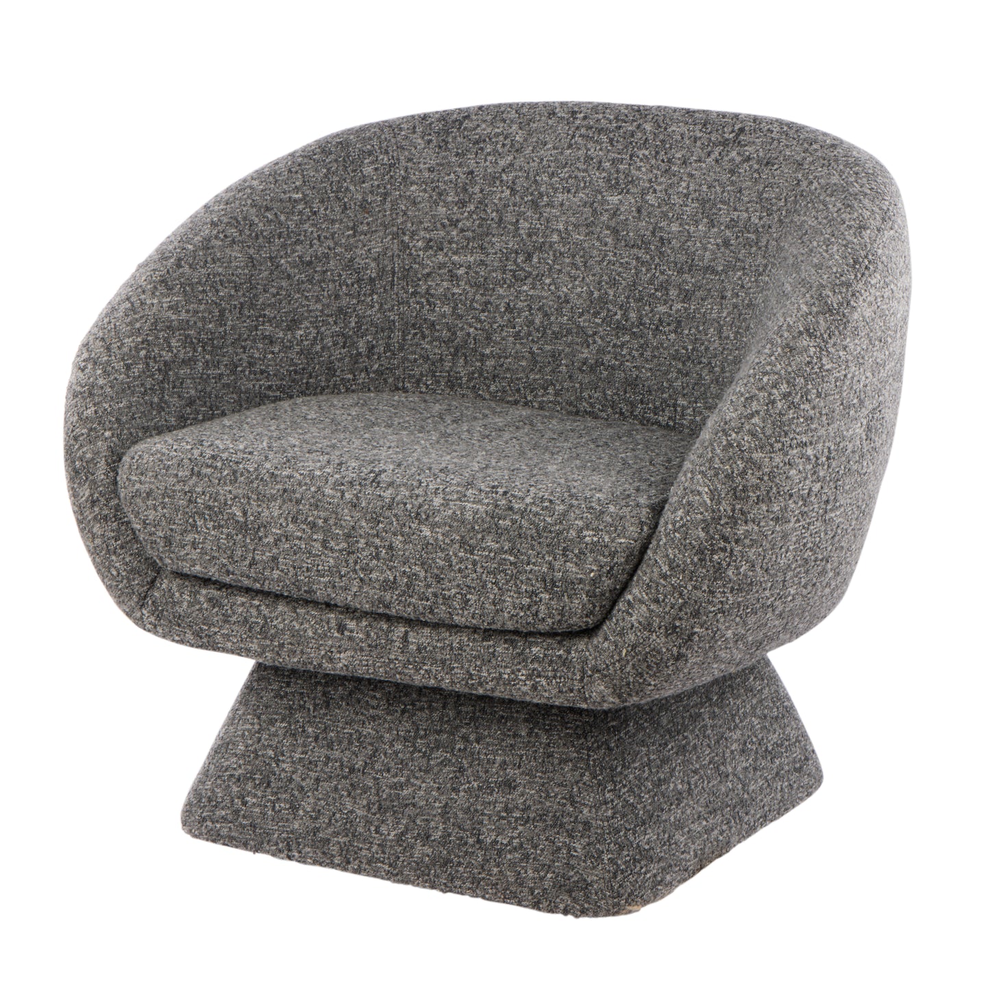 Lucca Swivel Chair - Grey