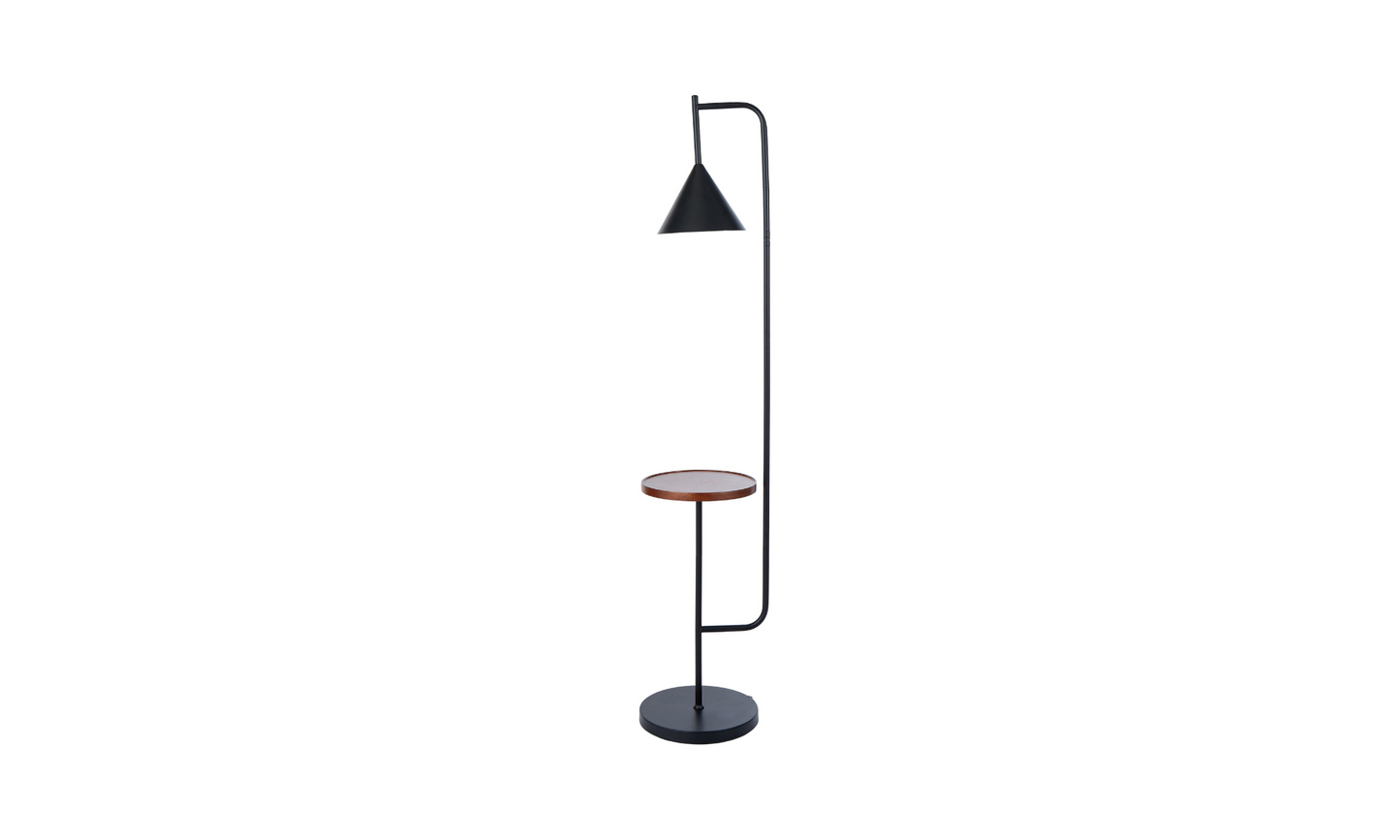Timber Shelf Floor Lamp