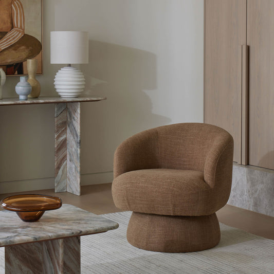 Rune Swivel Armchair