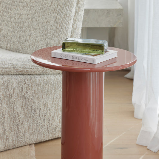 Wade Side Table Rust